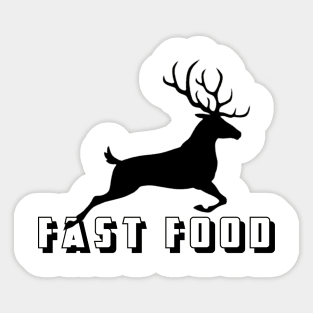 Fast Food Sticker